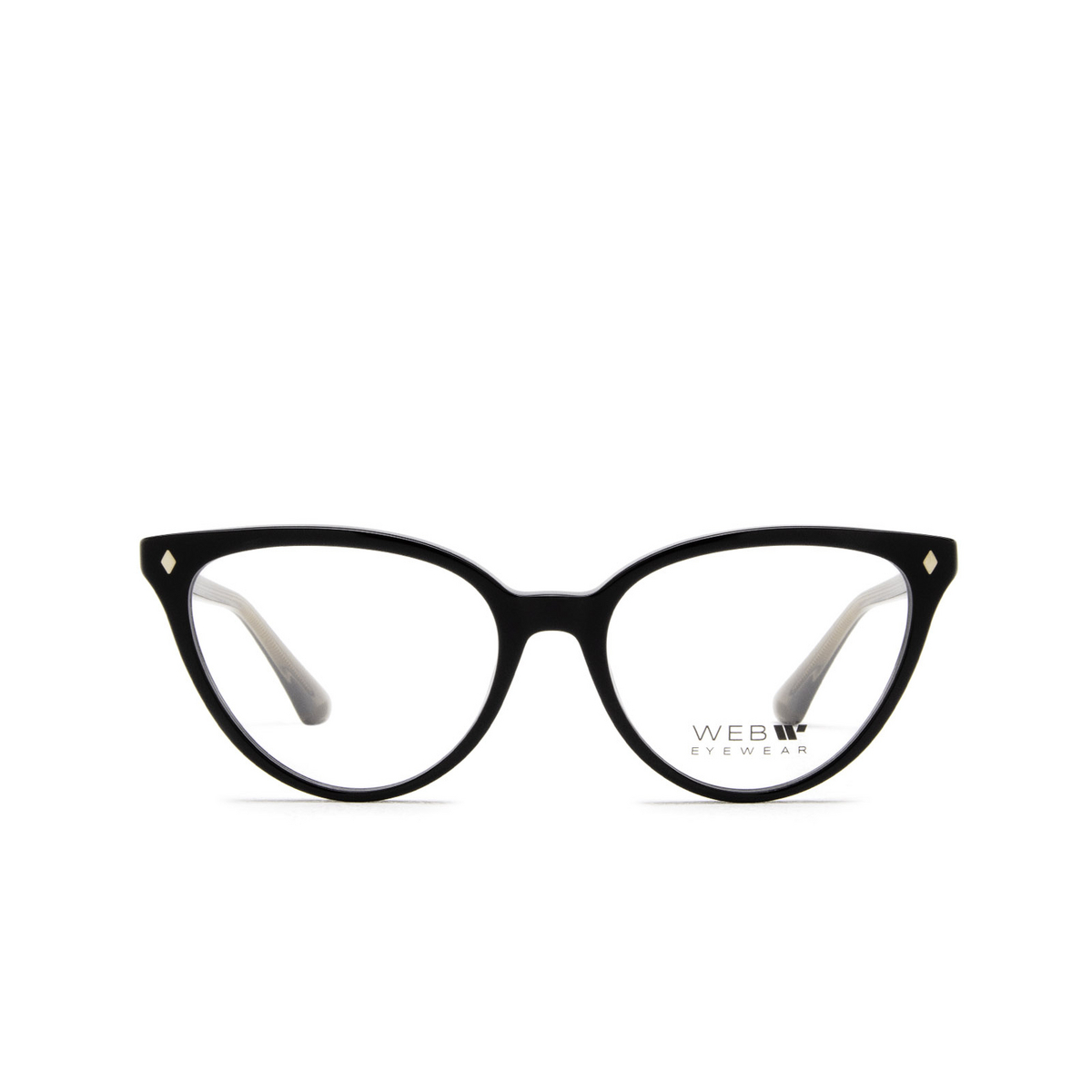 Web WE5385 Eyeglasses 005 Black - front view