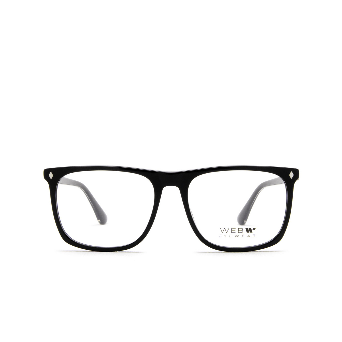 Web WE5389 Eyeglasses 005 Black - front view