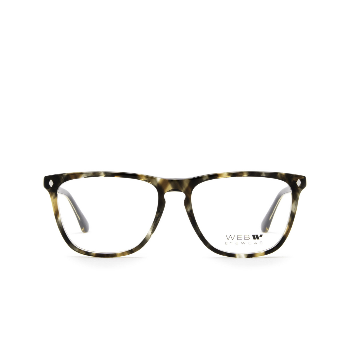 Web® Square Eyeglasses: WE5390 color 050 Havana - front view