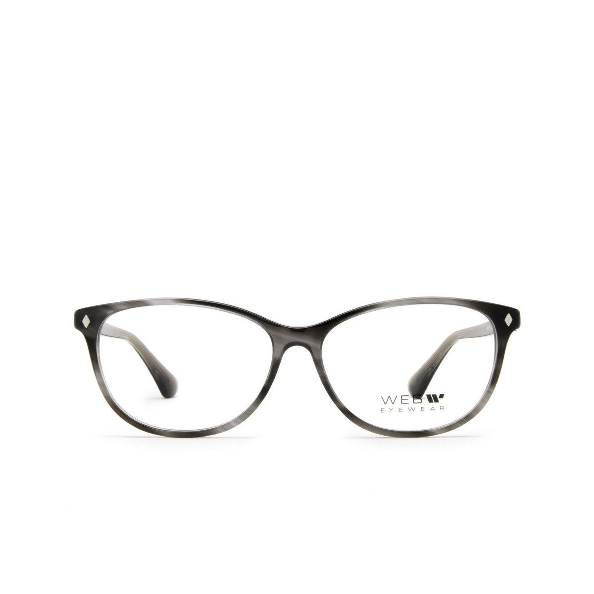 Web® Cat-eye Eyeglasses: WE5392 color 005 Black - front view