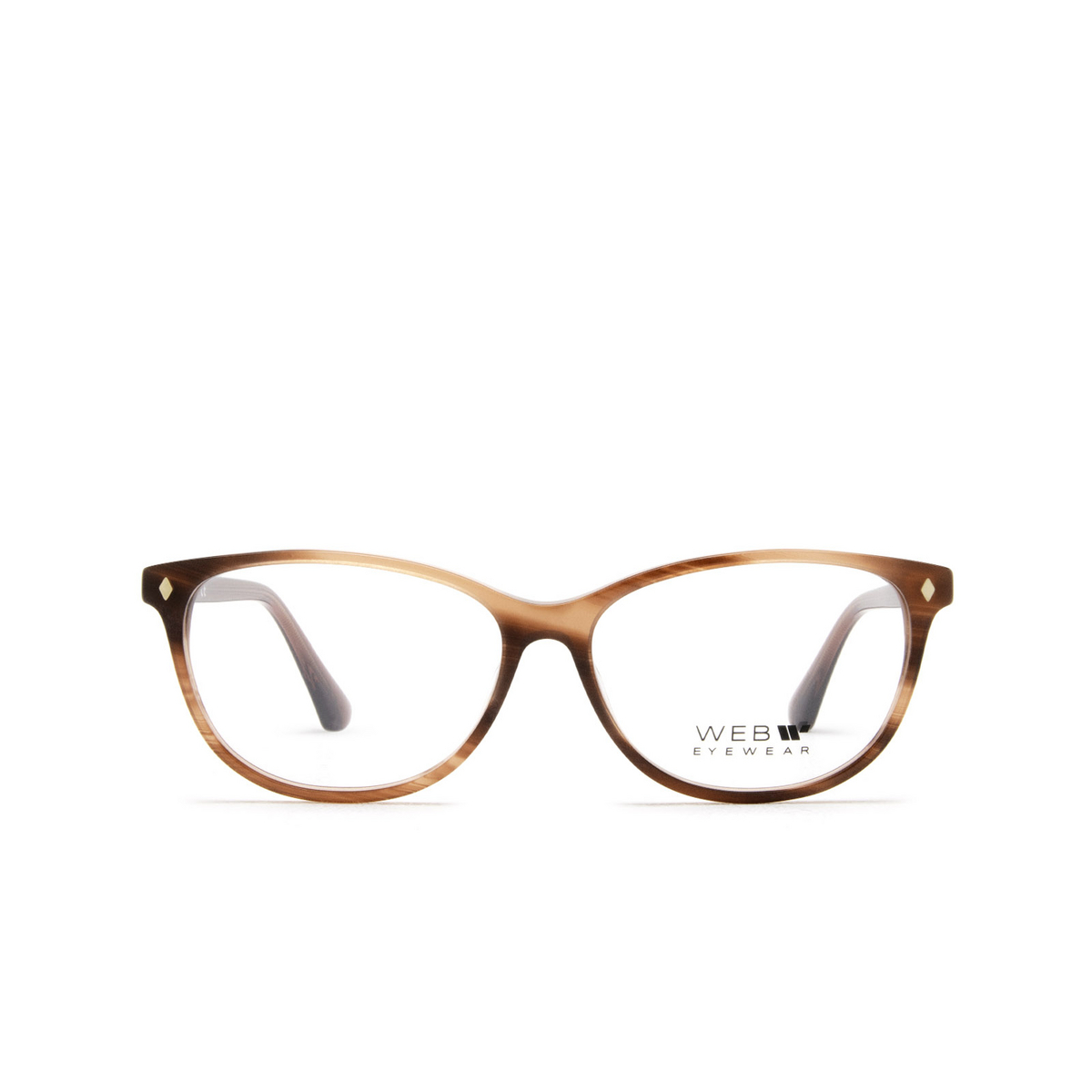 Web® Cat-eye Eyeglasses: WE5392 color 083 Violet - front view