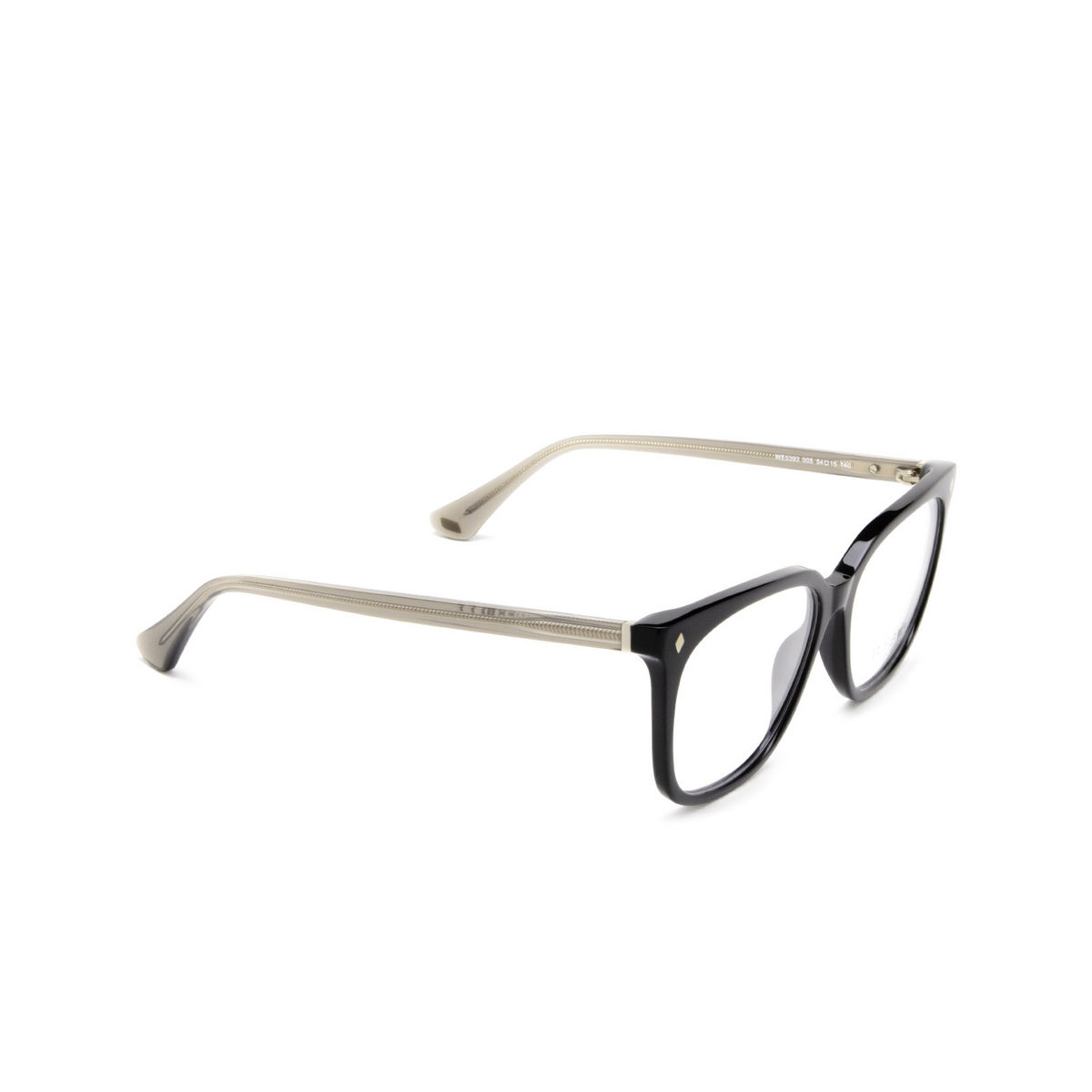 Web WE5393 Eyeglasses 005 Black - three-quarters view