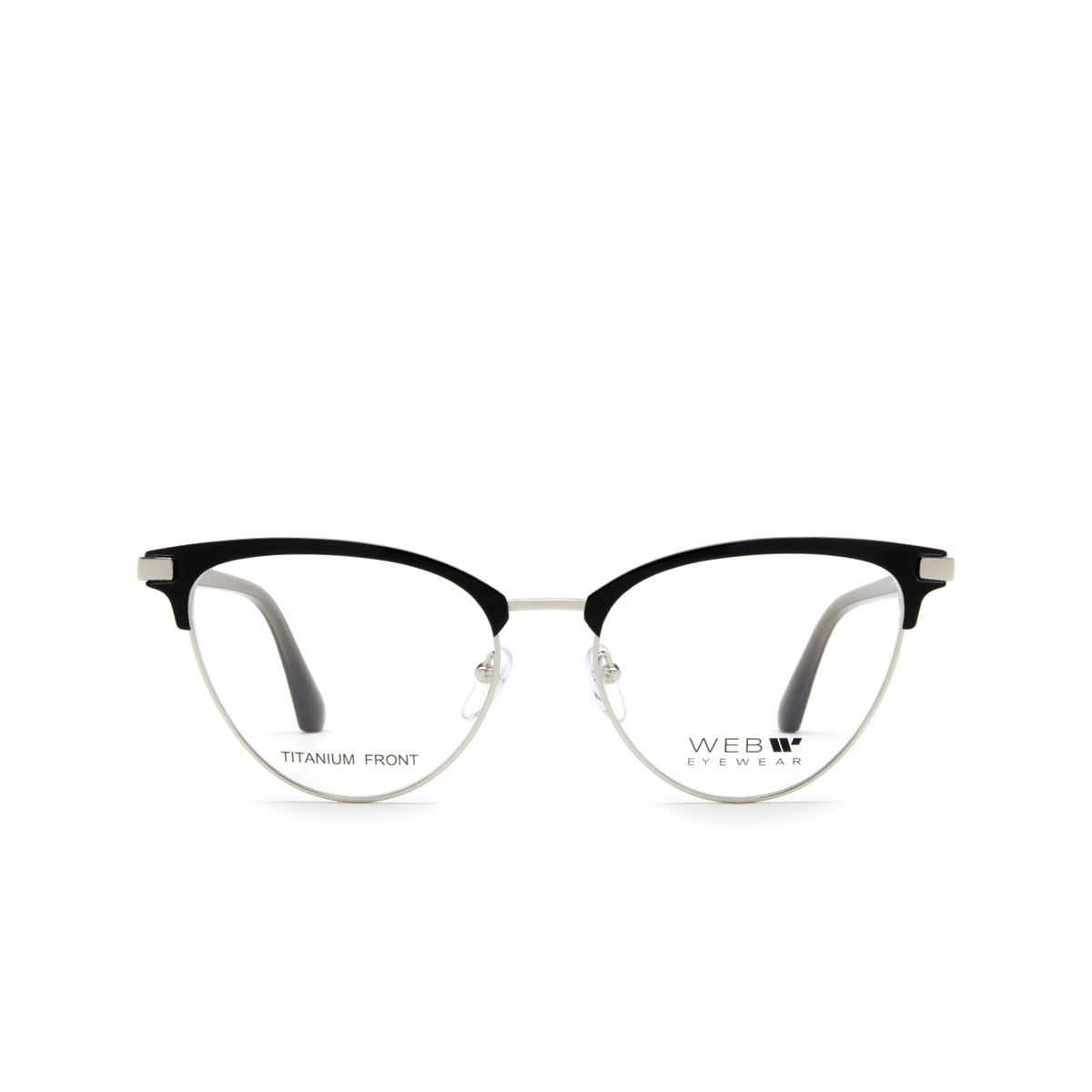 Web WE5395 Eyeglasses 001 Black - front view