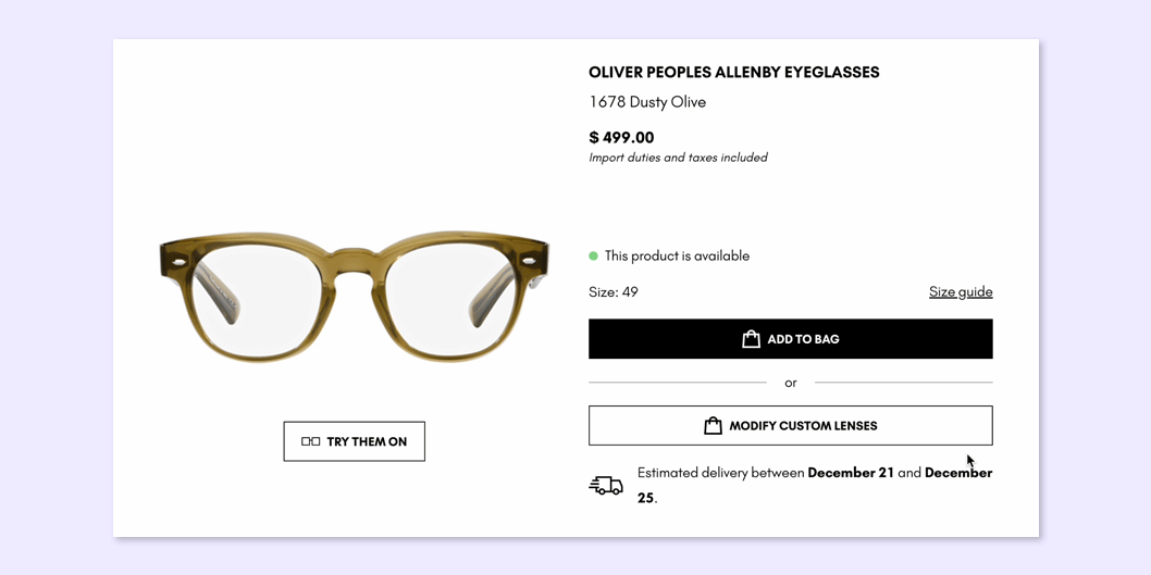 Pick the frame type for your online prescription glasses