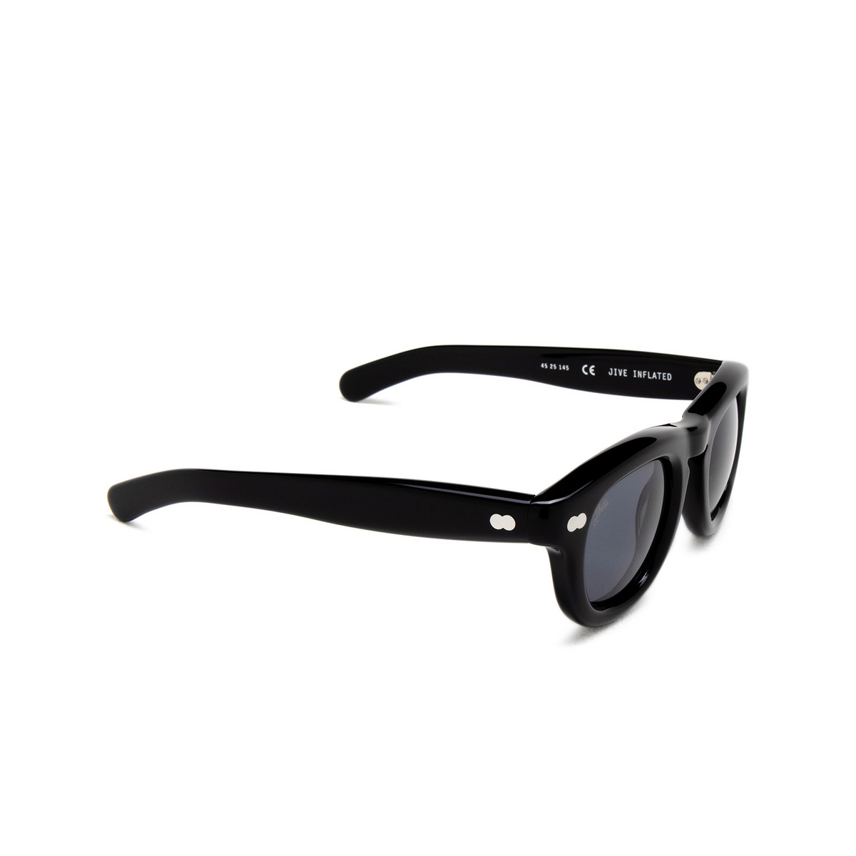 Akila JIVE INFLATED Sunglasses 01/01 Black - three-quarters view
