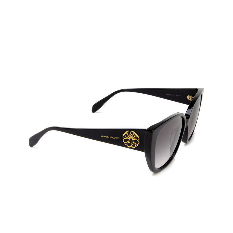 Alexander McQueen AM0284S Sunglasses 002 black - 2/4