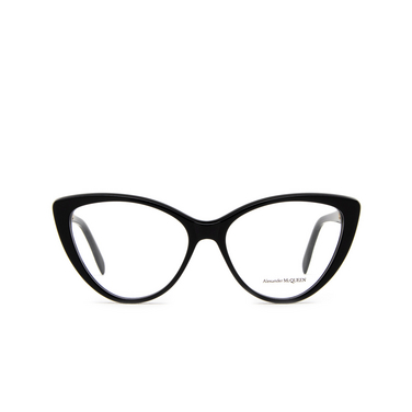Alexander McQueen AM0287O Eyeglasses 001 black - front view