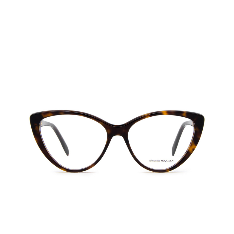 Alexander McQueen AM0287O Eyeglasses 002 havana - 1/4