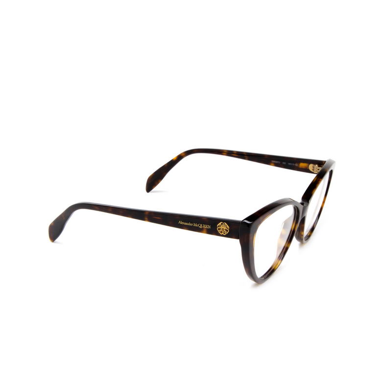 Alexander McQueen AM0287O Eyeglasses 002 havana - 2/4
