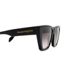 Gafas de sol Alexander McQueen AM0299S 001 black - Miniatura del producto 3/4