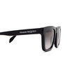 Alexander McQueen AM0301S Sunglasses 001 black - product thumbnail 3/4