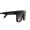 Alexander McQueen AM0302S Sunglasses 001 black - product thumbnail 3/4
