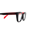 Alexander McQueen AM0305O Eyeglasses 003 black - product thumbnail 3/4