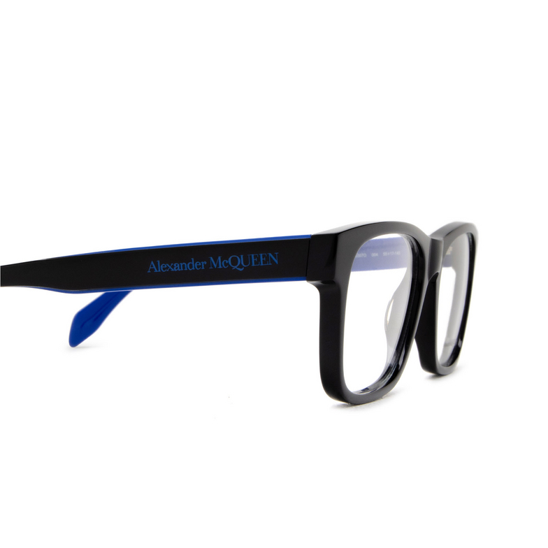 Alexander McQueen AM0307O Eyeglasses 004 black - 3/5