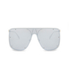 Alexander McQueen AM0313S Sunglasses 007 silver - product thumbnail 1/5