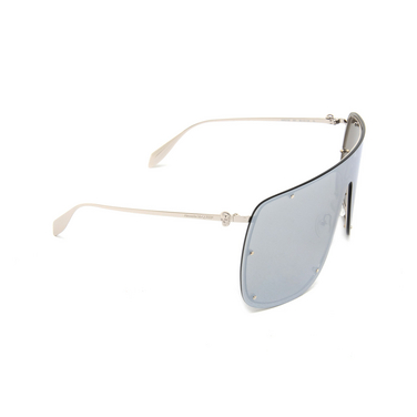 Alexander McQueen AM0313S Sunglasses 007 silver - three-quarters view