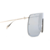 Alexander McQueen AM0313S Sunglasses 007 silver - product thumbnail 3/5