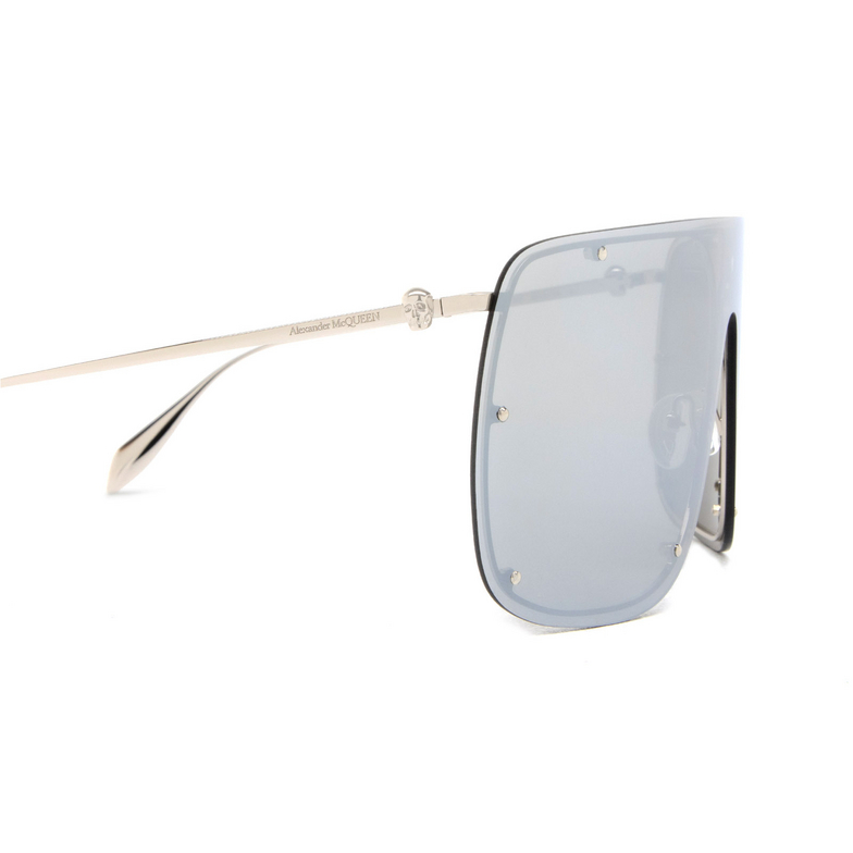 Alexander McQueen AM0313S Sunglasses 007 silver - 3/5