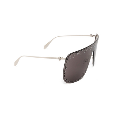 Alexander McQueen AM0313S Sonnenbrillen 012 silver - Dreiviertelansicht