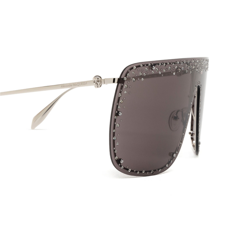 Alexander McQueen AM0313S Sunglasses 012 silver - 3/5
