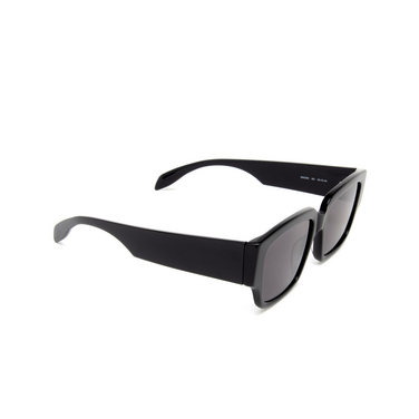 Alexander McQueen AM0329S Sunglasses 002 black - three-quarters view