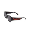 Gafas de sol Alexander McQueen AM0329S 002 black - Miniatura del producto 4/5