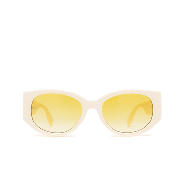Alexander McQueen AM0330S Sunglasses 003 white - front view
