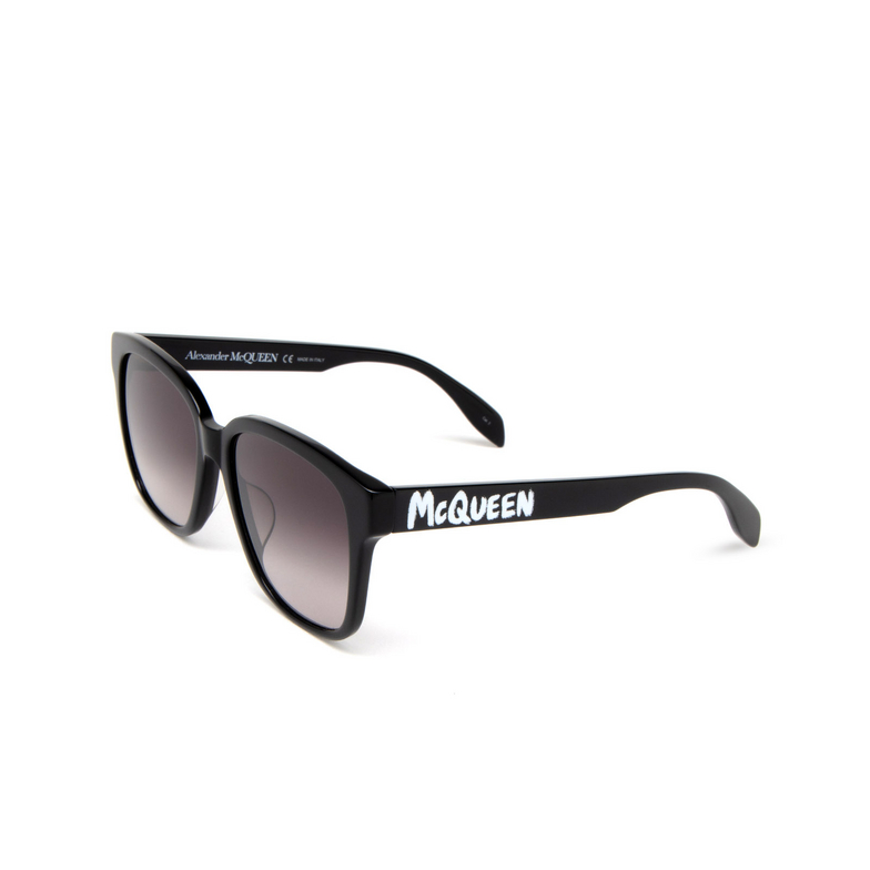 Alexander McQueen AM0331SK Sunglasses 001 black - 4/5