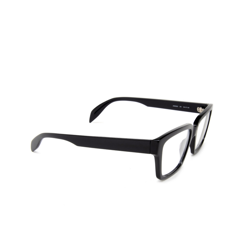 Alexander McQueen AM0332O Eyeglasses 001 black - 2/5