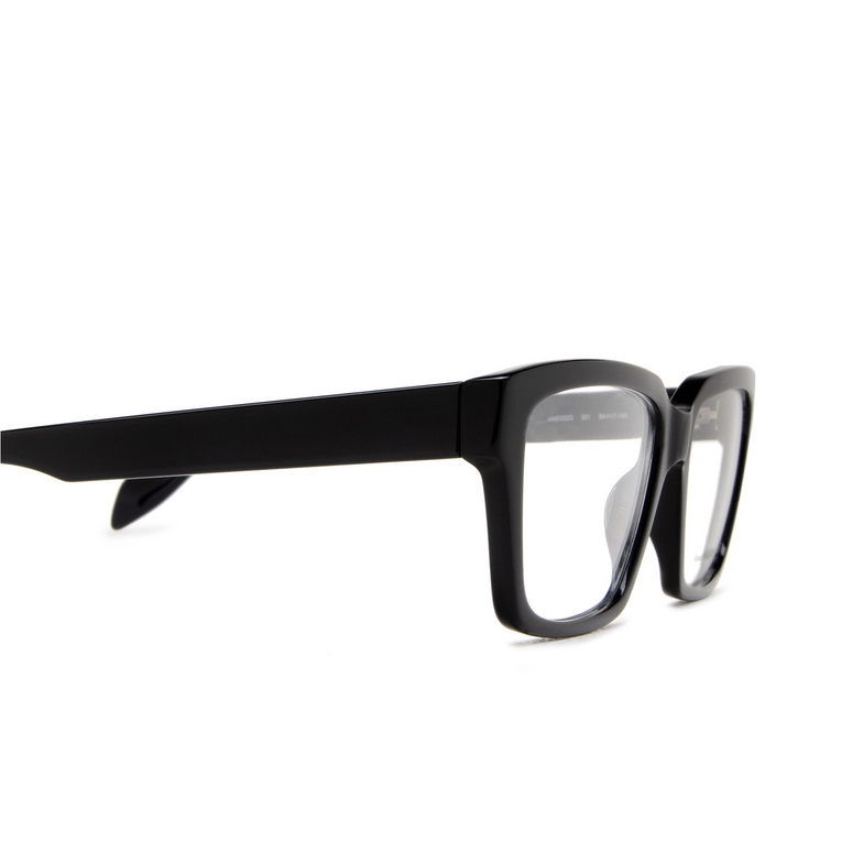 Alexander McQueen AM0332O Eyeglasses 001 black - 3/5