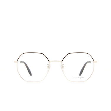 Alexander McQueen AM0338O Eyeglasses 002 silver - front view