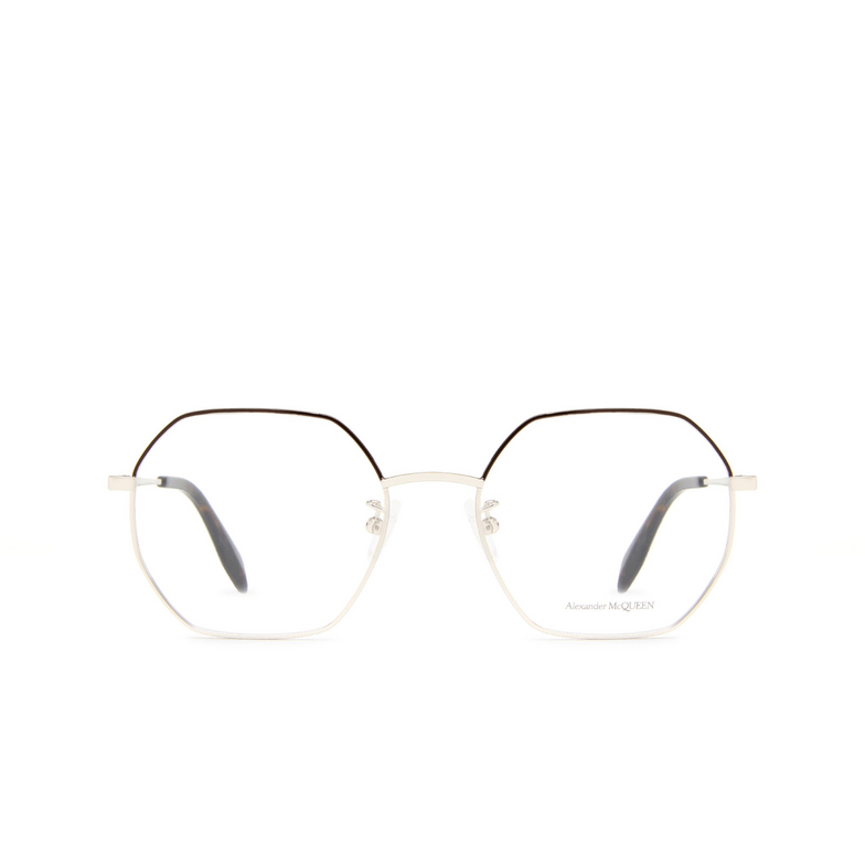 Alexander McQueen AM0338O Eyeglasses 002 silver - 1/4
