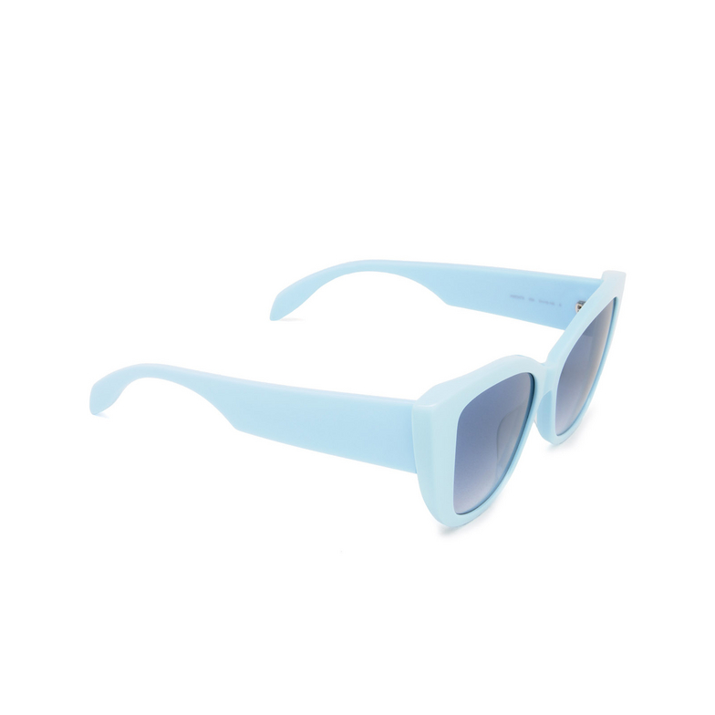 Alexander McQueen AM0347S Sunglasses 004 light blue - 2/5