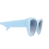 Gafas de sol Alexander McQueen AM0347S 004 light blue - Miniatura del producto 3/5