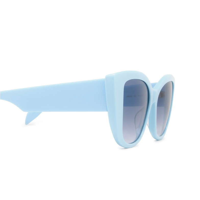Alexander McQueen AM0347S Sunglasses 004 light blue - 3/5