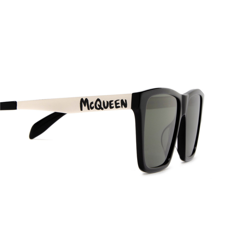 Alexander McQueen AM0352S Sunglasses 002 black - 3/4