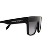 Gafas de sol Alexander McQueen AM0354S 001 shiny black - Miniatura del producto 3/4