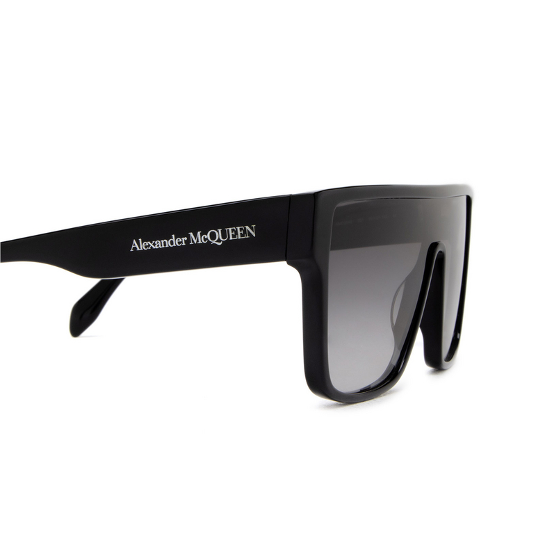 Occhiali da sole Alexander McQueen AM0354S 001 shiny black - 3/4