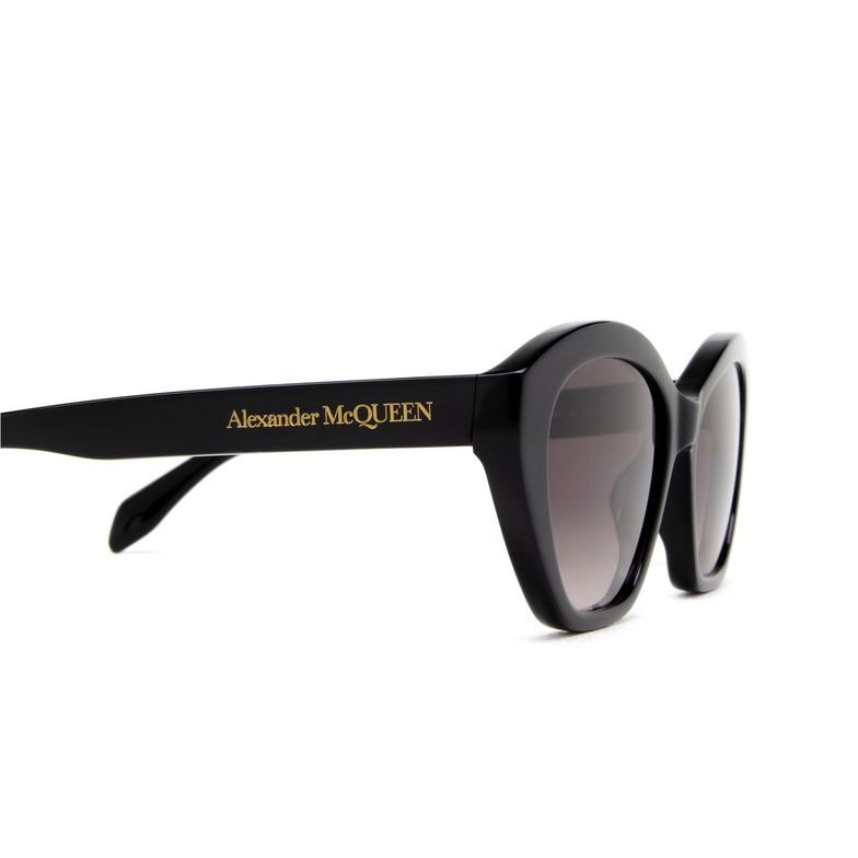 Occhiali da sole Alexander McQueen AM0355S 001 black - 3/4