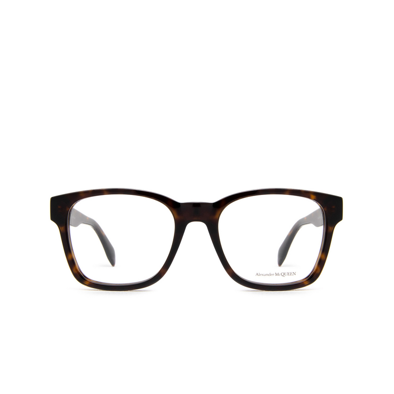 Alexander McQueen AM0356O Eyeglasses 002 havana - 1/4