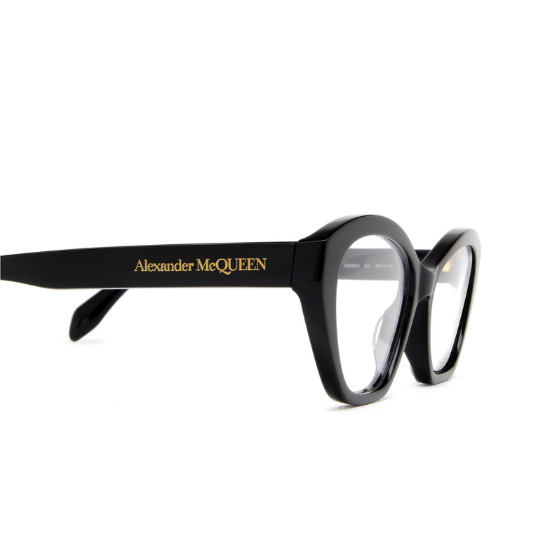Gafas graduadas Alexander McQueen AM0360O 001 black - 3/4