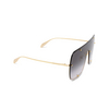 Alexander McQueen AM0362S Sunglasses 003 gold - product thumbnail 2/4