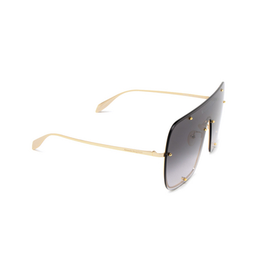 Alexander McQueen AM0362S Sonnenbrillen 003 gold - Dreiviertelansicht