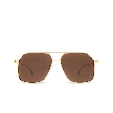 Alexander McQueen AM0372S Sunglasses 002 gold - front view