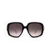 Alexander McQueen AM0374S Sunglasses 001 black - product thumbnail 1/4