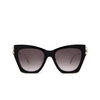 Alexander McQueen AM0375S Sunglasses 001 black - product thumbnail 1/5