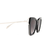 Gafas de sol Alexander McQueen AM0375S 001 black - Miniatura del producto 3/5