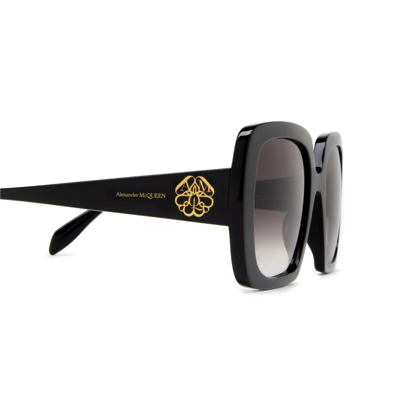 Alexander McQueen AM0378S Sunglasses 001 black - 3/4