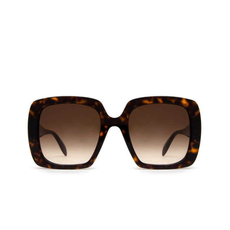 Alexander McQueen AM0378S Sunglasses 002 havana - 1/4