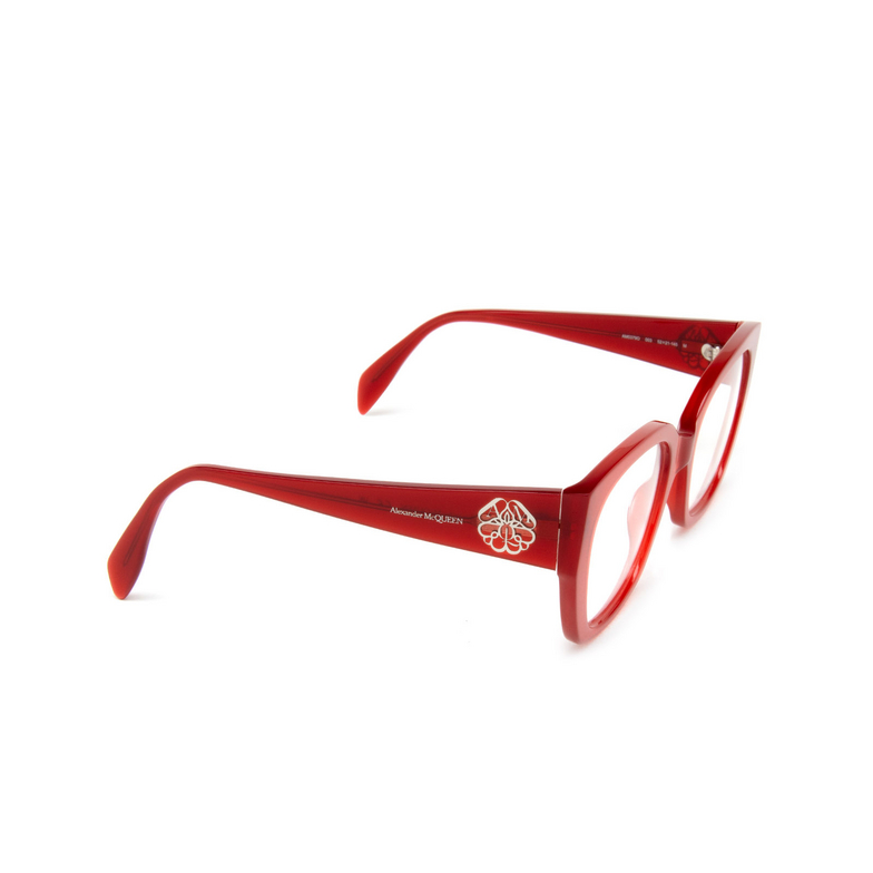 Alexander McQueen AM0379O Eyeglasses 003 red - 2/4